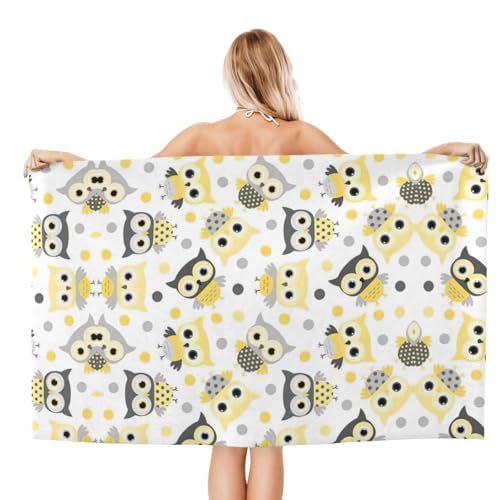 Serviette de bain microfibre cadeau de mariage et anniversaire animaux - 3