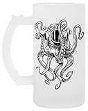 acteur scaphandre papillon Chope à bière de 400 ml VENDAX Poulpe Scaphandre Autonome Plongeur Casque Un Verre Bière Agresser Tasse Glass Beer Mug Cup