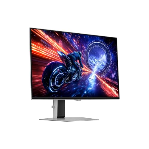 Samsung 27 Zoll Odyssey G60SF OLED Gaming Monitor, Bildschirm mit OLED-Panel, 2.560 x 1.440 Pixel, 500 Hz, 0,03 ms (G/G), Glare Free PC, NVIDIA G-Sync, AMD FreeSync Premium Pro, LS27FG602SUXEN