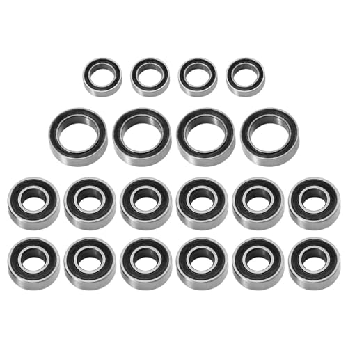 RC�A�N�Z�T���[ Compatible With Tamiya For TT01 For TT-01 TT-01E For TT-02B TT-01D 1/10 RC�J�[�A�b�v�O���[�h�p�[�c�A�N�Z�T���[ 20�V�[���x�A�����O�L�b�g