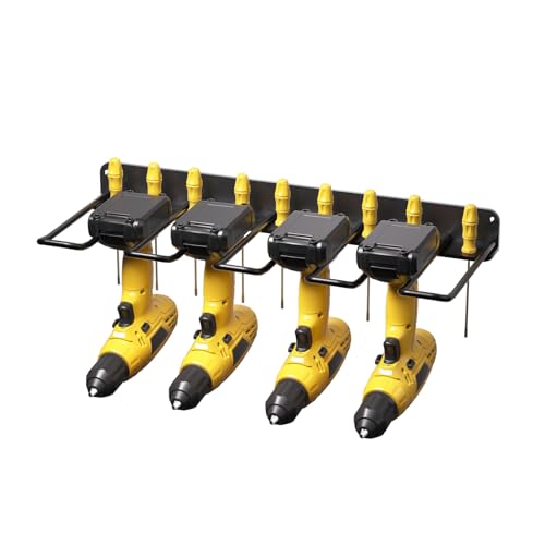 oviitech Power Tool Organizer Wall Mount，Power Tool Storage Rack for Garage Workshop, Father