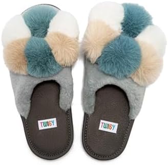 Resim Twigy Kadın Tekstil Ev Terliği, 39, EE0110, Mavi 