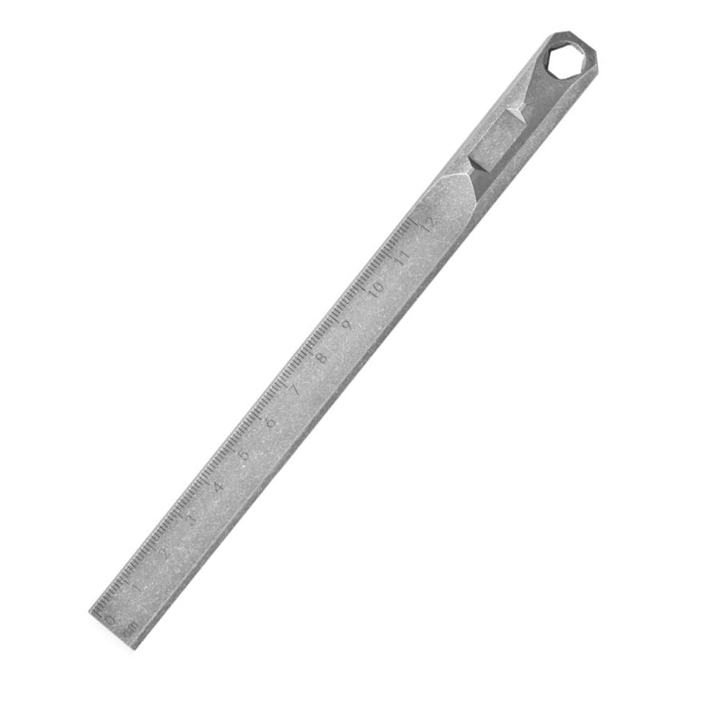 Barre de biche en métal durable et règle de précision pour ceinture