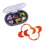 COTISEN Sectional Matrix Band with Dental Silicone Retractor, Teeth Clamping Ring, Wooden Wedge