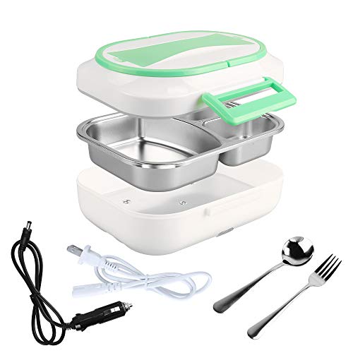 Tieesa Electric Lunch Box 12V Car Use Portable Electric Heating Bento Box