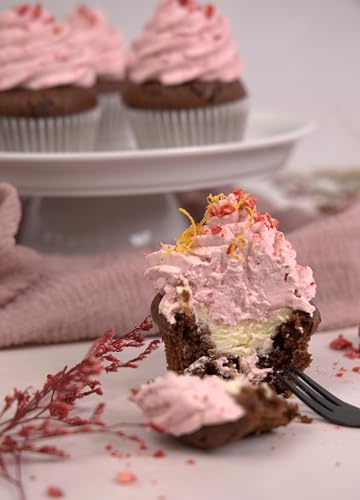 RUF Bio Lebensmittelfarbe Zuckerwatten-Rosa, mit Agavendicksaft zum Einfärben von Glasuren & für ausgefallene Torten, glutenfrei & vegan, 1 x 25g