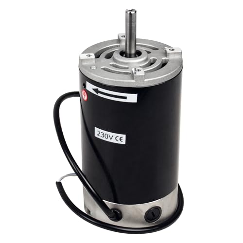 RATTMMOTOR Drehmaschine Motor 750W 220V DC, Mini Metall Drehmaschine Spindelmotor 6000rpm Großes Drehmoment für CD-210V MX-210V WM210V Serie CNC Drehmaschine Ersatzteile