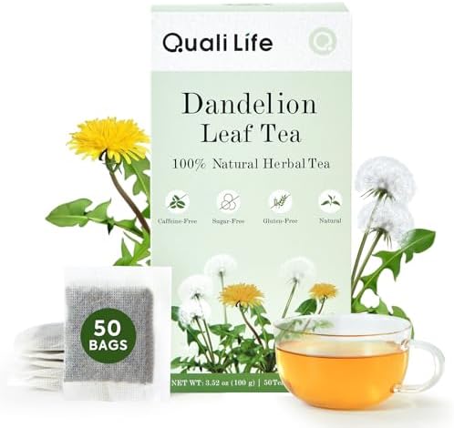 Amazon.com : Dandelion Leaf Tea, Dandelion Tea - Natural Liver & Kidney ...