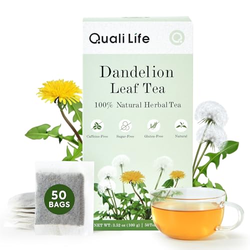 , Dandelion Tea - Natural Liver & Kidney Detox Herbal Tea - 