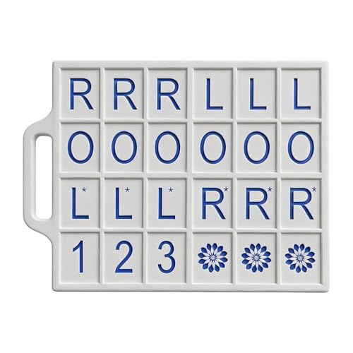 Tablero de Práctica Mahjong Solo Azul