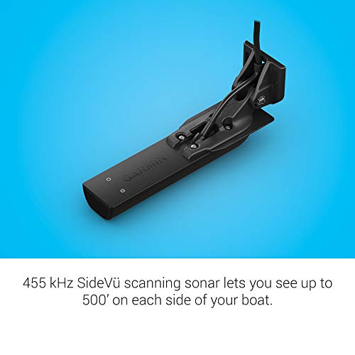 Garmin Gt56 Transducer, All-In-One Sonar Solution, Ultra High-Def Sidevü Scanning Sonar, Ultra High-Definition Clearvü Scanning Sonar And Chirp Traditional Sonar (010-13073-00) #TOP4