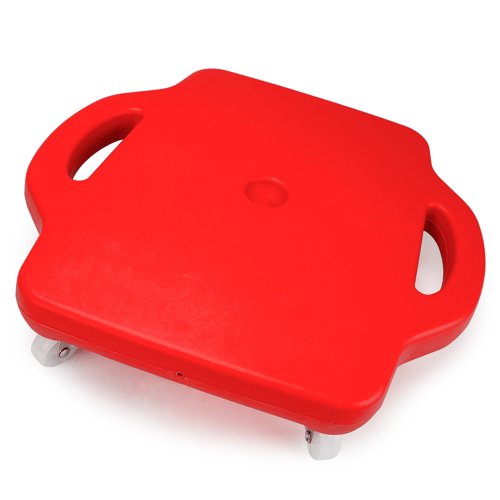 4-Pack de Grandes 16u00a0Gimnasio Clase Scooter Juntas con Seguridad Asas por K-Roo Deportes (Rojo)