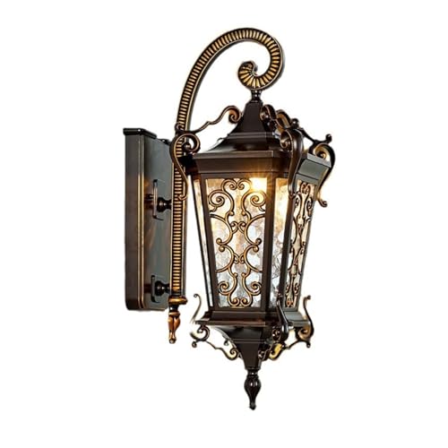 Lampe jardin extérieur super lumineuse applique murale étanche taille L