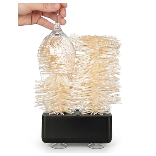 Commercial-Grade Wine Glass Polisher
