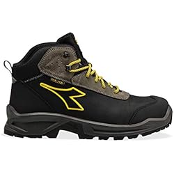 Botas De Trabajo Diadora Diadora Sport Diatex Mid S3 Wr Ci Src, Botas Hombre, Negro Gris Acero, 43 EU