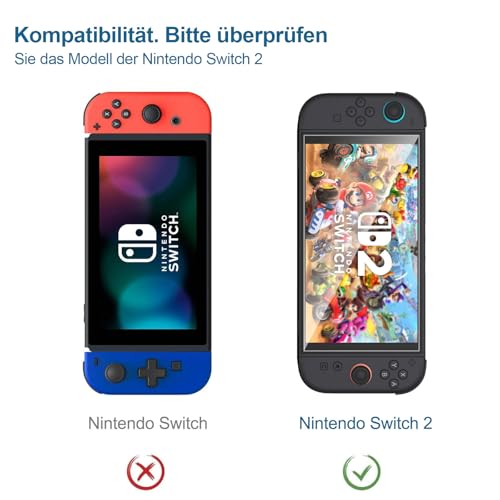 NEW'C Schutzfolie für Nintendo Switch 2 für Panzerglas – Ansicht 2