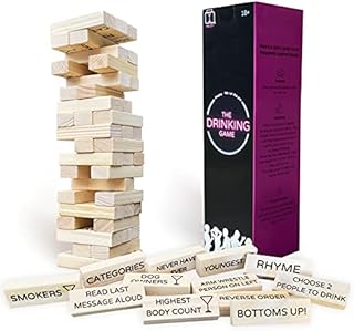 Prezey Fun Party Drinking Game For Adults, Students, Pre-Drinks, Hen Do's and Stag Nights - Two Games in One