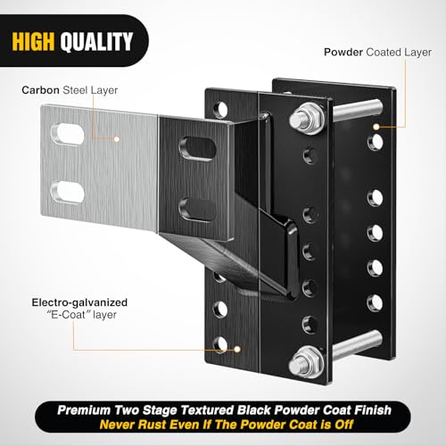 Image of Nilight Spare Tire Carrier Trailer Spare Tire Mount Boat Trailer Carrier Bracket Utility Trailer Accessories Fits 4 & 5 & 6 Lugs Trailer Wheels on 4 inch 4.5'' 4.75'' 5'' and 5.5'' Bolt Patterns 150 Lbs