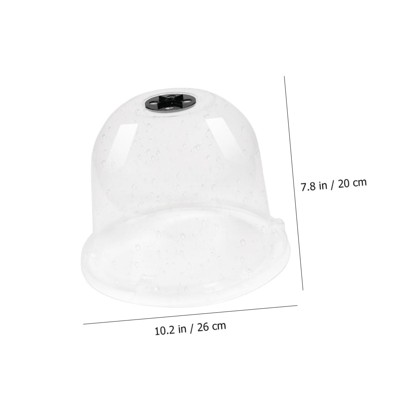 Abaodam 6pièces Cloche Plastique pour Plantes De Jardin Cloches De Protection Gel pour Plantes Extérieur