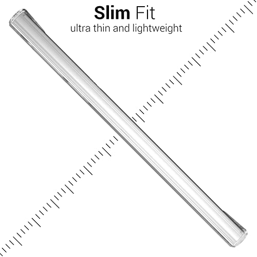 Coveron Designed For Samsung Galaxy S23 Ultra Case Clear, Slim Crystal Clear Tpu Rubber Flexible Soft Skin Cover Protective Sleeve Fit Galaxy S23 Ultra Phone Case - Transparent #TOP5