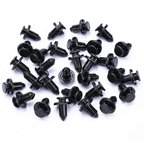 OAUTOO 30PCS 10mm Hole Bumper Engine Cover Fender & Grille Retainer for Subaru 90914-0007