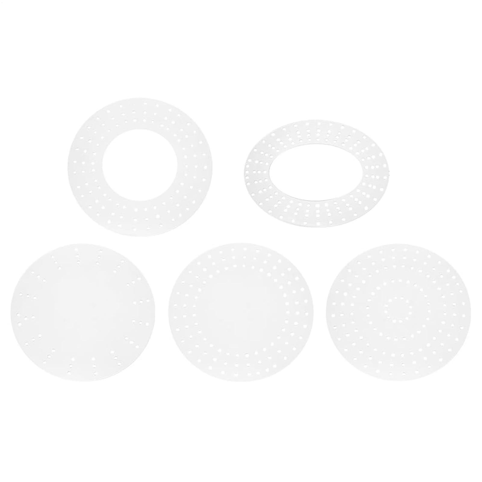 Planches de couronne en acrylique transparent pour décorations de mariage et loisirs créatifs