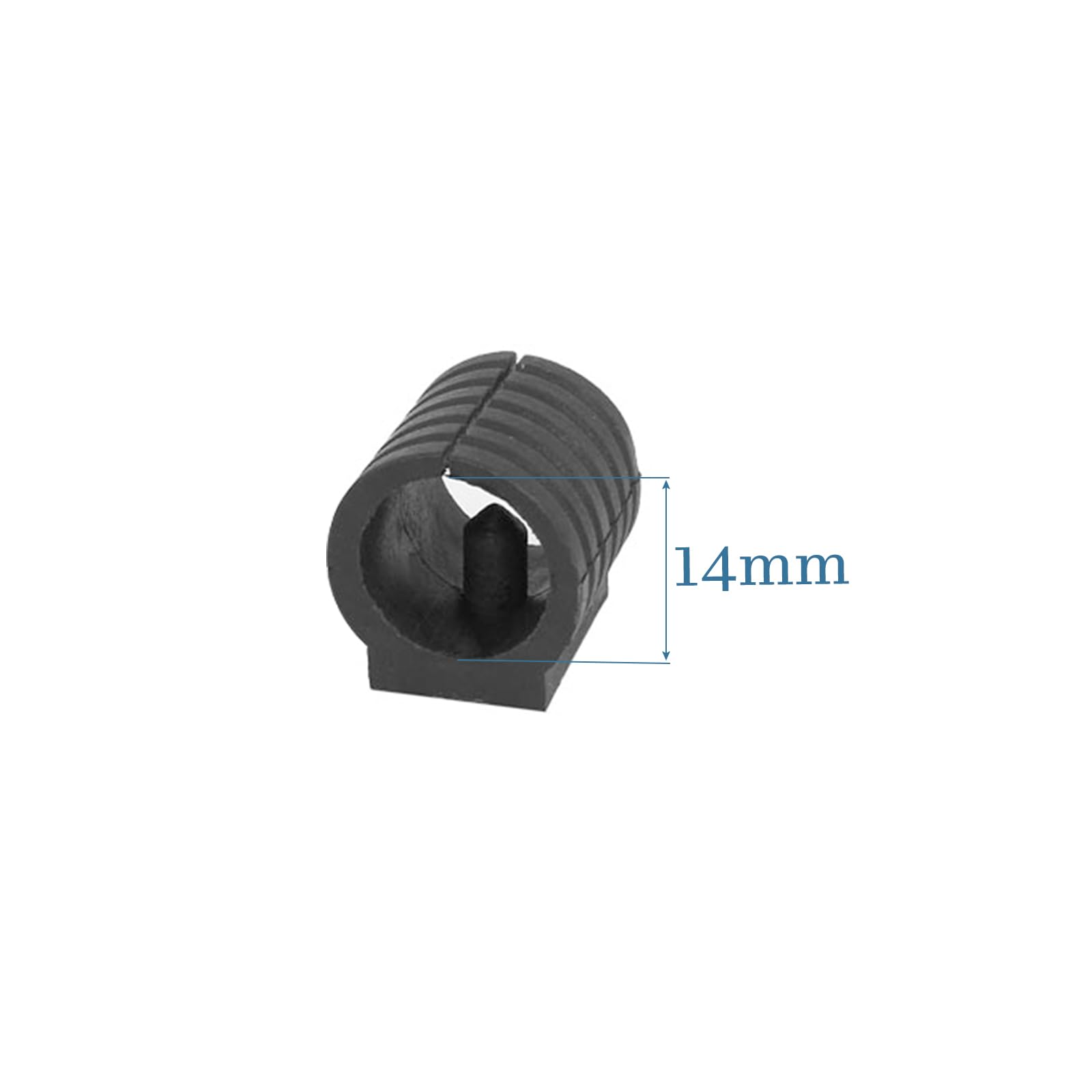 100 Tapones Deslizantes Para Muebles De Plástico Y Metal, 14.5mm Diámetro, Antideslizantes Y Silenciosos Para Sillas Y Mesas