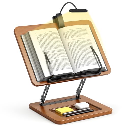 Book Stand for Reading with Light