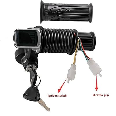 Throttle Grip with Lock, Anti Aging Motor Brushed Speed Controller Power Display Circuit Speed Motor Controller Low Failure Rate 24V 350W for MX350 Electric Scooter