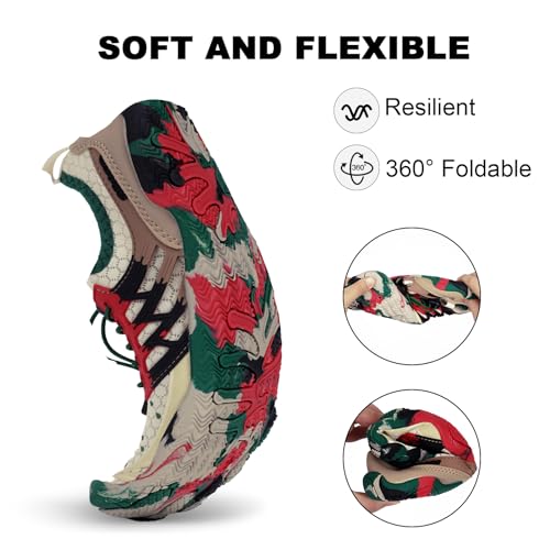 Image of Orgone Hike Footwear Barefoot Shoes Womens Mens, Pro Shoes Women Men Barefoot Hike Shoes Travel Shoes, Healthy & Non-Slip Breathable Barefoot Shoes, Camel A09