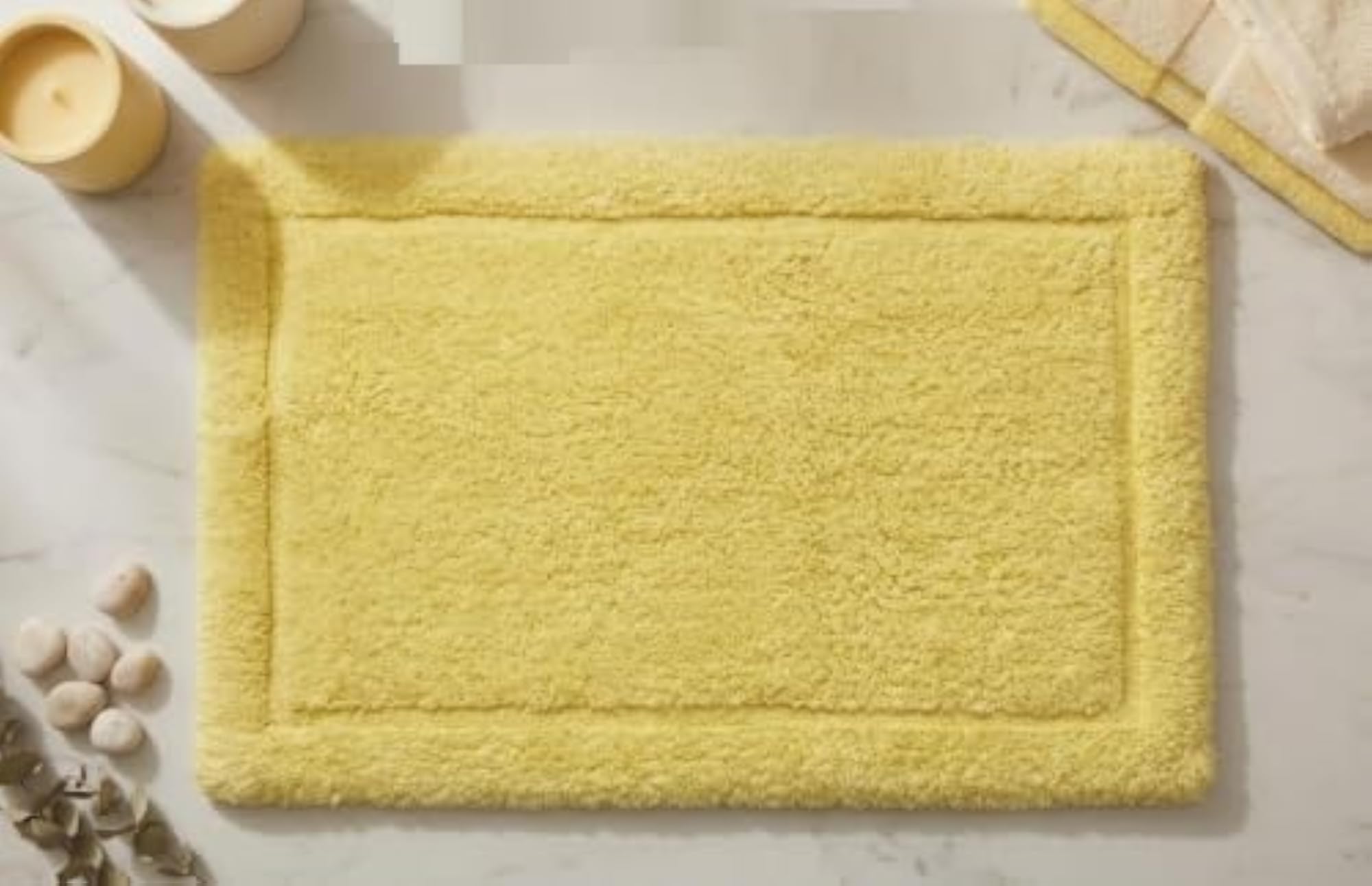 100% Cotton Soft Absorbent Bath Mat