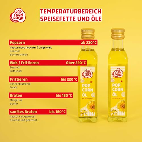 Popcornloop – Popcornöl – mit Butteraroma - 3
