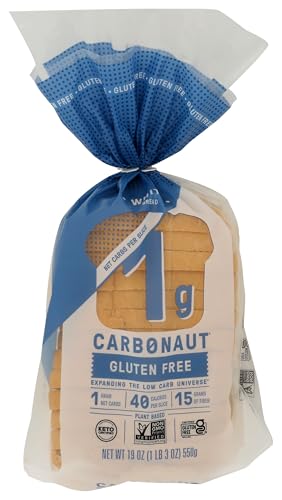 Carbonaut White Low Carb Keto Bread, 19 OZ