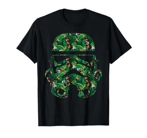 T-shirt Stormtrooper imprimé tropical Star Wars haut en coton original
