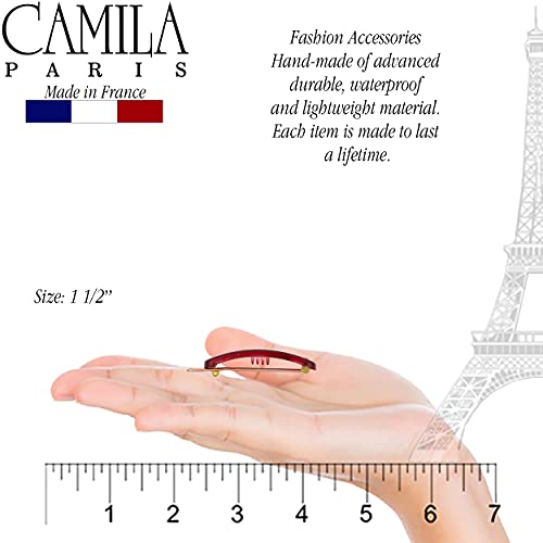 Camila CP3255 French Hair Barrettes Clips thumb #2