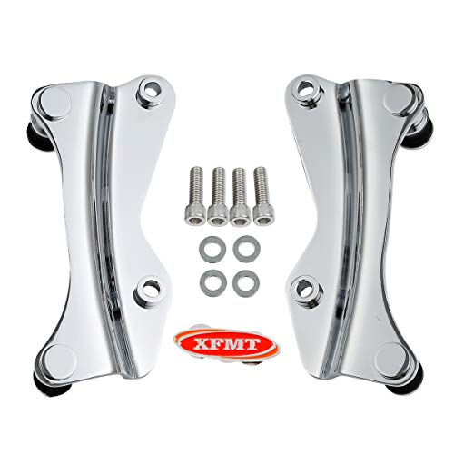 Xfmt Chrome 4-Point Docking Hardware Kit For Harley Touring Road King Street Glide Road Glide Electra Glide Ultra Classic 2014-2023 #TOP23