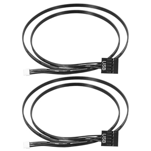 Câbles PC - Câble de connecteur 3 et 4 Broches | Cordon PC en Fil de cuivre | Accessoires de Carte mère pour Moniteur de Moteur de Ventilateur, vidéo électrique Marine