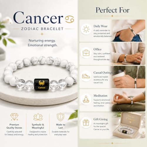 Image of Zodiac Crystal Bracelet for Men & Women