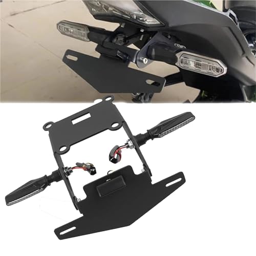 Support de plaque Kawasaki Z900RS en alu premium pour un look café racer épuré