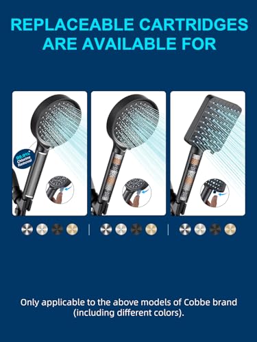 Cobbe 4 Pack Replacement Filters For Handheld Shower Head thumb #1