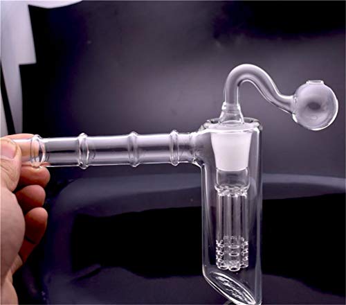 Mosi Mimi 18mm Glass Bongs Water Pipes Hammer Shape Arm perc Percolator Bubbler Dab Rigs Bongs Water Pipes Oil Burner… – Bild 6