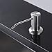 Soap Dispenser, WENKEN Stainless Steel Built in Pump Kitchen Soap Dispenser, Large Capacity 17 OZ Bottle, Soap Dispenser for Kitchen Sink, Brushed Nickel