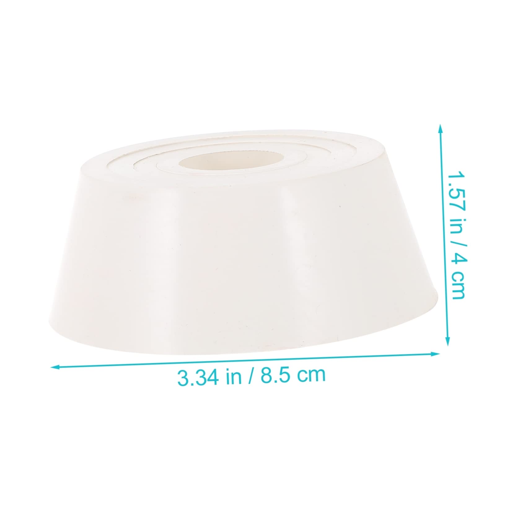 KICHOUSE 9-Piece Funnel Support Rubber Pad Set Funnel Gaskets Filter Adapter Kit