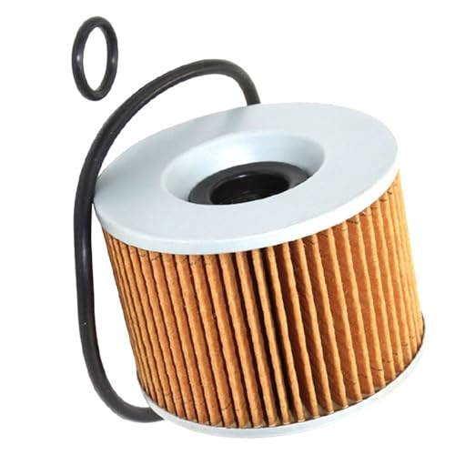 Filtre à huile moto pour Ninja 250 et ZRX1200 assurant la pureté du lubrifiant moteur