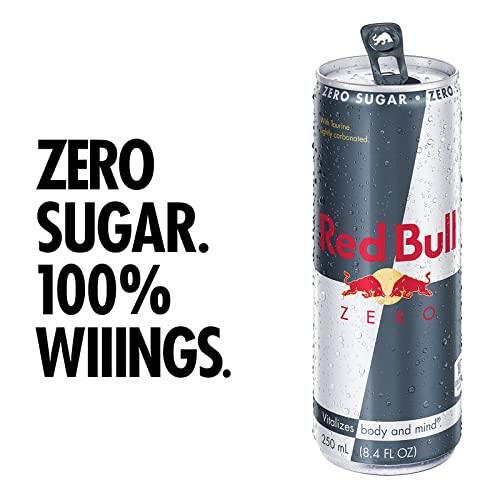 Red Bull Energy Drink, Zero, 12 fl oz (24 Pack) image_1