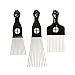 3 Pcs Combs Metal Afro Comb Hair Picks Wide Tooth Picks Comb Salon Using for Hairdressing Styling Tool