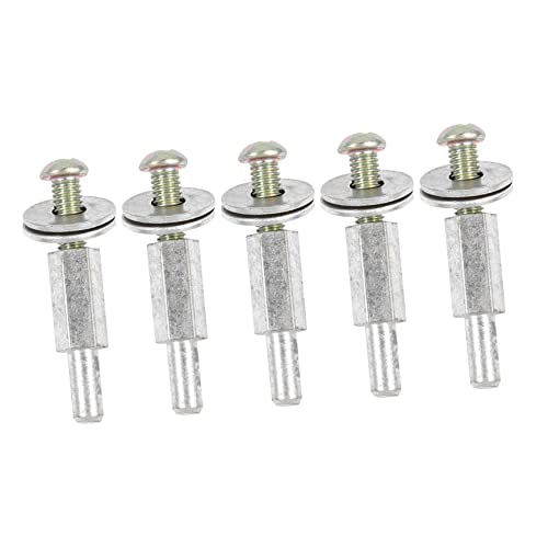 Housoutil Grinding Wheels Extender Shanks 5 Pcs Cloth Wheel Connecting Rod for Mandrel