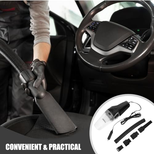 Aspiradora de coche portátil de 12v y potente succión CHILDWEET 120w ideal para viaje rápido 7