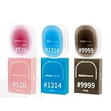 Grospe 3 Pack Solid Balms Set - Solid Perfume Portable Pocket Balm for Travel, Natural Fragrance for Men and Women, Each 0.12 Oz