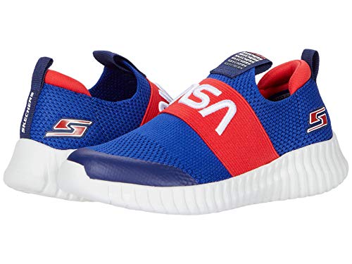 Skechers boys Sport, Sport, Skechers Sport Sneaker, Blue/Red, 11 Little Kid...